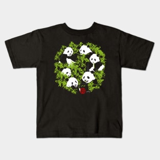 Panda and Bamboo Kids T-Shirt